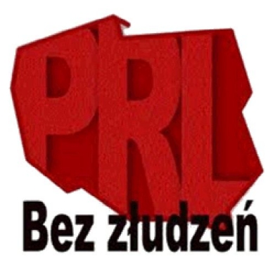 Afbeelding met de Poolse tekst: PRL zonder illusies.