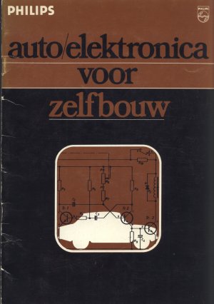 Afbeelding van de omslag van de Philips uitgave 'Auto elektronica voor zelfbouw'.